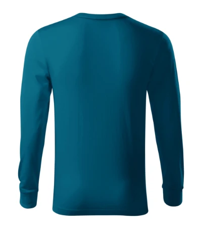 Resist LS Póló unisex petrol kék 