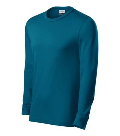 Resist LS Póló unisex petrol kék 