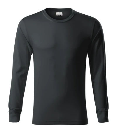 Resist LS Póló unisex ébenszürke 