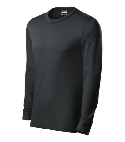 Resist LS Póló unisex ébenszürke 