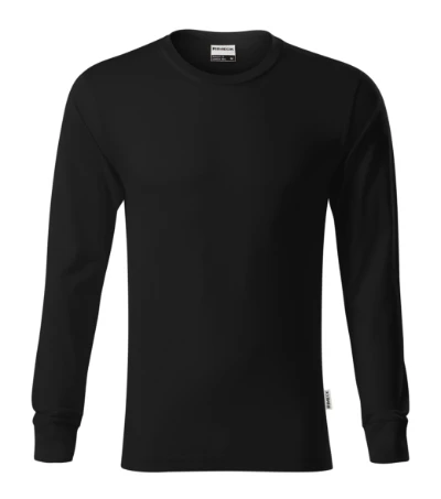 Resist LS Póló unisex fekete 01 (brand label) 