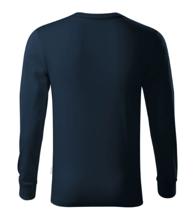 Resist LS Póló unisex tengerészkék 02 (brand label) 