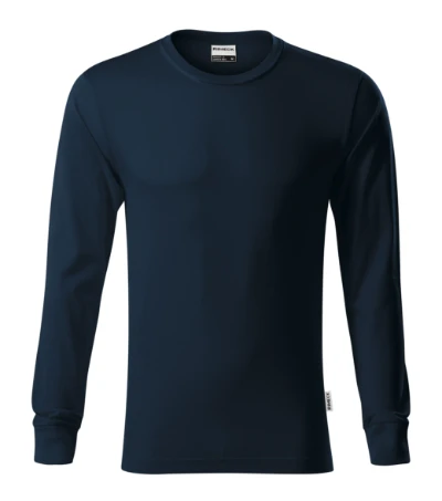 Resist LS Póló unisex tengerészkék 02 (brand label) 