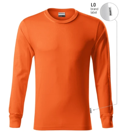 Resist LS Póló unisex narancssárga 11 (brand label) 