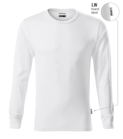 Resist LS Póló unisex fehér 00 (brand label) 
