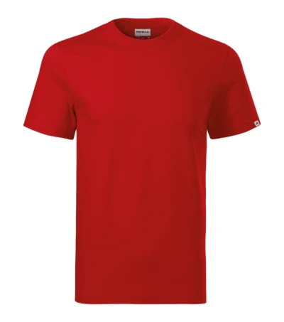 Base Póló unisex piros 07 (brand label) 