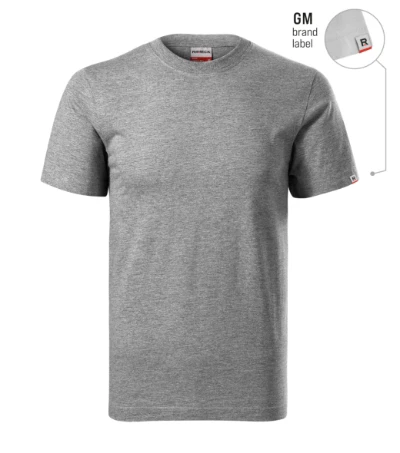 Recall Póló unisex sötétszürke melírozott 12 (brand label) 