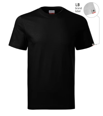 Recall Póló unisex fekete 01 (brand label) 