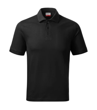 Resist Heavy Polo Galléros póló férfi fekete 