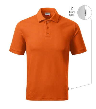 Resist Heavy Polo Galléros póló férfi narancssárga 11 (brand label) 