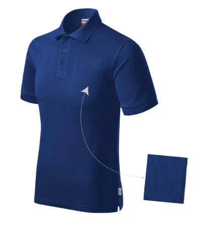 Resist Heavy Polo Galléros póló férfi királykék (brand label) 