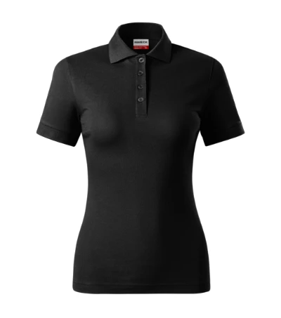 Resist Heavy Polo Galléros póló női fekete 