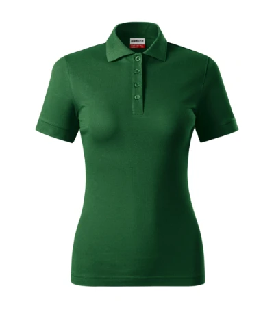 Resist Heavy Polo Galléros póló női üvegzöld 