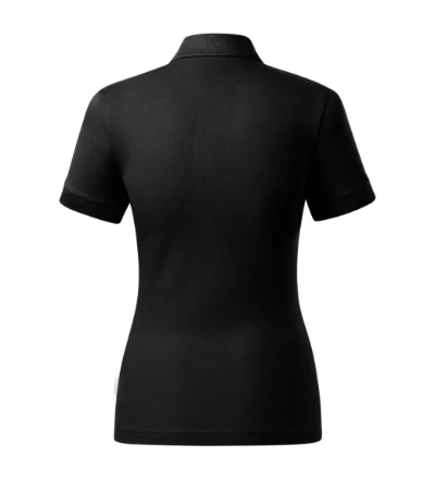 Resist Heavy Polo Galléros póló női fekete 01 (brand label) 