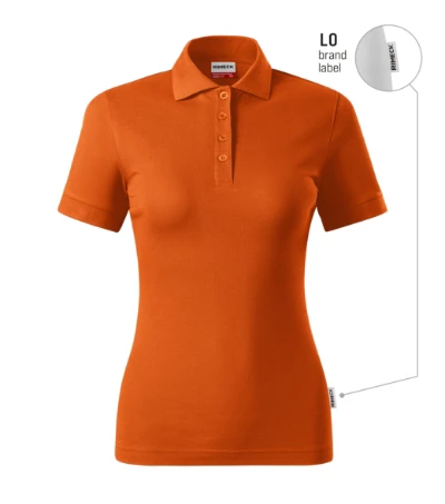Resist Heavy Polo Galléros póló női narancssárga 11 (brand label) 