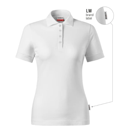 Resist Heavy Polo Galléros póló női fehér 00 (brand label) 