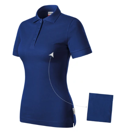 Resist Heavy Polo Galléros póló női királykék (brand label) 