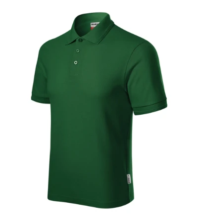 Reserve Galléros póló férfi üvegzöld 06 (brand label) 
