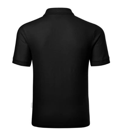 Reserve Galléros póló férfi fekete 01 (brand label) 