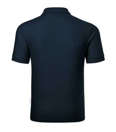 Reserve Galléros póló férfi tengerészkék 02 (brand label) 