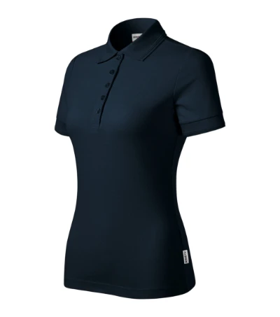 Reserve Galléros póló női tengerészkék 02 (brand label) 