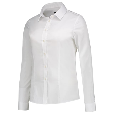 Fitted Stretch Blouse Ing női fehér 