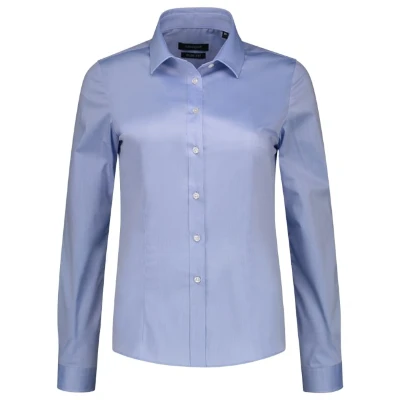 Fitted Stretch Blouse Ing női blue 