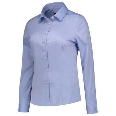 Fitted Stretch Blouse Ing női blue 