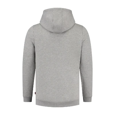 Hooded Sweat Jacket Washable 60°C Felső unisex grey melange 