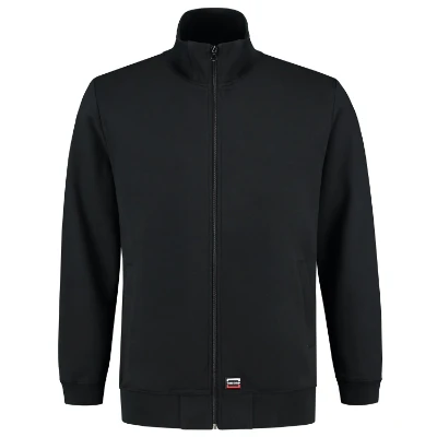 Sweat Jacket Washable 60 °C Felső unisex fekete 