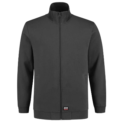 Sweat Jacket Washable 60 °C Felső unisex sötétszürke 