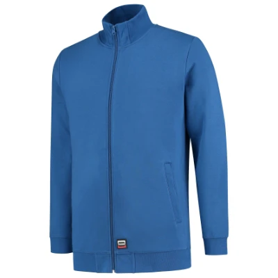 Sweat Jacket Washable 60 °C Felső unisex királykék 