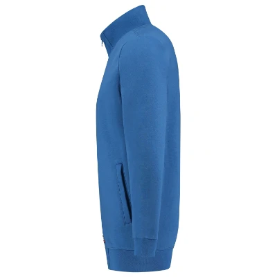 Sweat Jacket Washable 60 °C Felső unisex királykék 