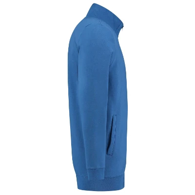 Sweat Jacket Washable 60 °C Felső unisex királykék 