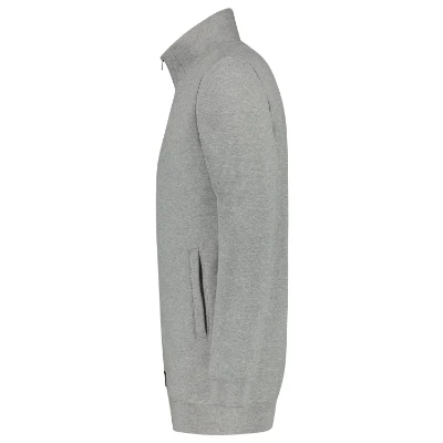 Sweat Jacket Washable 60 °C Felső unisex grey melange 