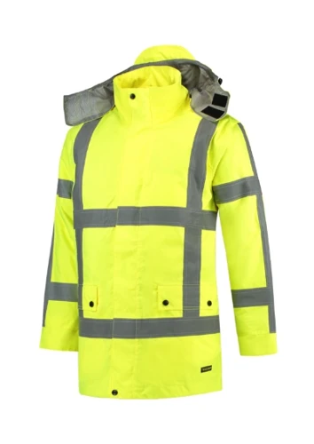 RWS Parka Munkakabát unisex fluoreszkáló sárga 