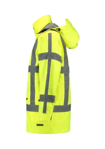 RWS Parka Munkakabát unisex fluoreszkáló sárga 