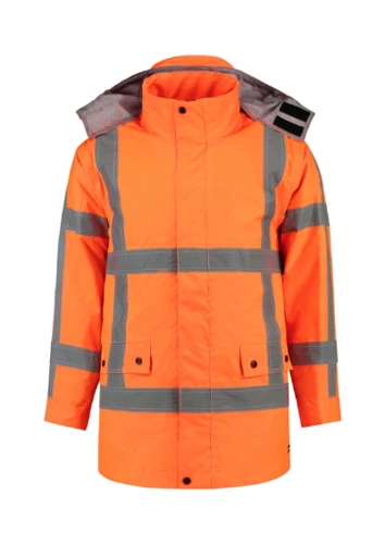 RWS Parka Munkakabát unisex fluoreszkáló narancssárga 