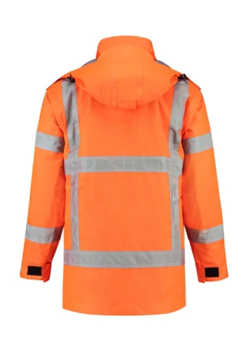 RWS Parka Munkakabát unisex fluoreszkáló narancssárga 