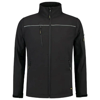 Luxury Softshell Softshell kabát unisex fekete 
