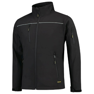 Luxury Softshell Softshell kabát unisex fekete 
