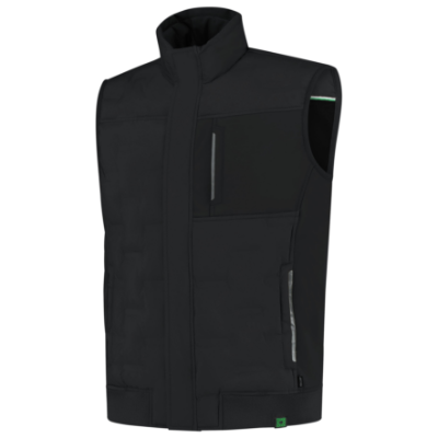 Puffer Bodywarmer Rewear Mellény unisex fekete 