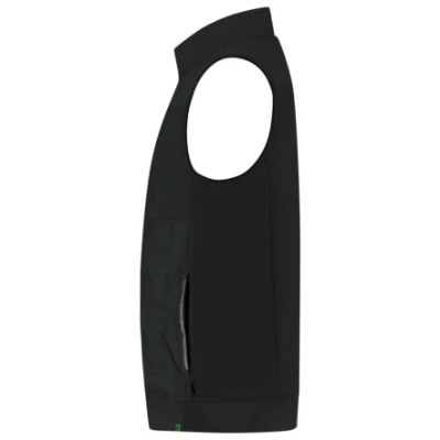 Puffer Bodywarmer Rewear Mellény unisex fekete 