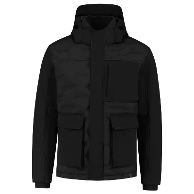 Puffer Jacket Rewear Jacket unisex fekete 