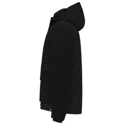 Puffer Jacket Rewear Jacket unisex fekete 