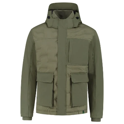 Puffer Jacket Rewear Jacket unisex army 