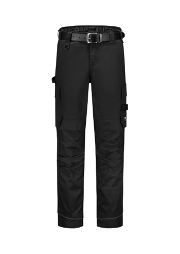 Work Pants Twill Cordura Stretch Munkanadrág unisex fekete 
