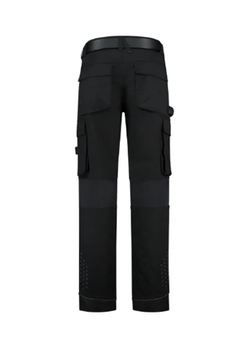 Work Pants Twill Cordura Stretch Munkanadrág unisex fekete 
