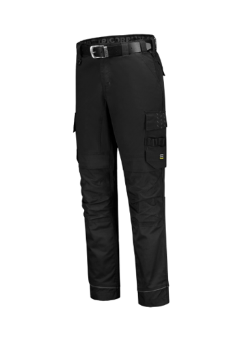 Work Pants Twill Cordura Stretch Munkanadrág unisex fekete 