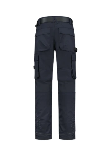 Work Pants Twill Cordura Stretch Munkanadrág unisex tengerészkék 
